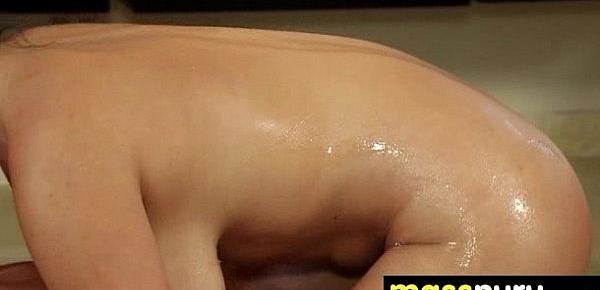  NuruMassage Teen Slides Oily Pussy on Cock 2